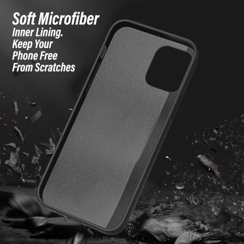 Image of Liquid Silicone Back Case Cover for Realme 12X 5G / Realme 12 5G - Flexible With Inner Lining and Camera Protection (Black)