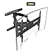 Loctek Curved TV Wall Mount Bracket for 32-70 inch Articulating Full Motion Tilt Swivel Flat and Curved Screen TV