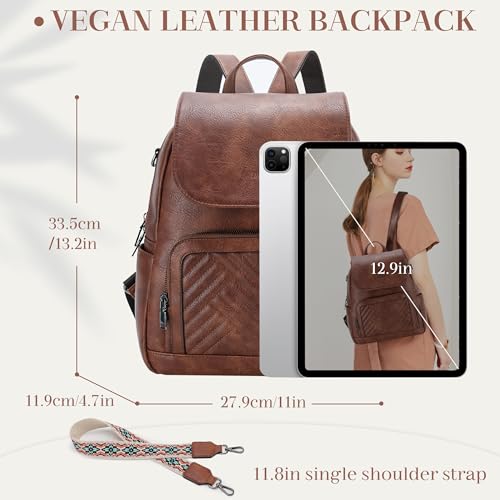 Comparativas de Bolsos mochilas cuero - los más vendidos. 20 Imagen adicional