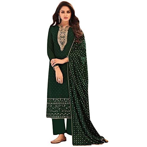 Party Wear Shalwar Kameez Suits Heavy Worked Pakistani Designer Palazzo Pant Dress
