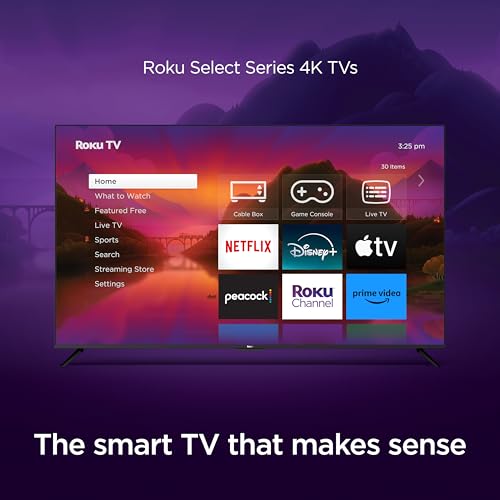 image for Roku Smart TV – 65-Inch Select Series 4K HDR RokuTV with Roku Enhanc