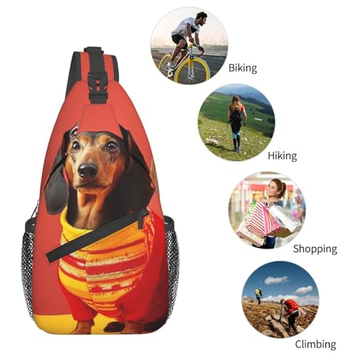 Bolso bandolera pequeño para senderismo unisex miniatura 6
