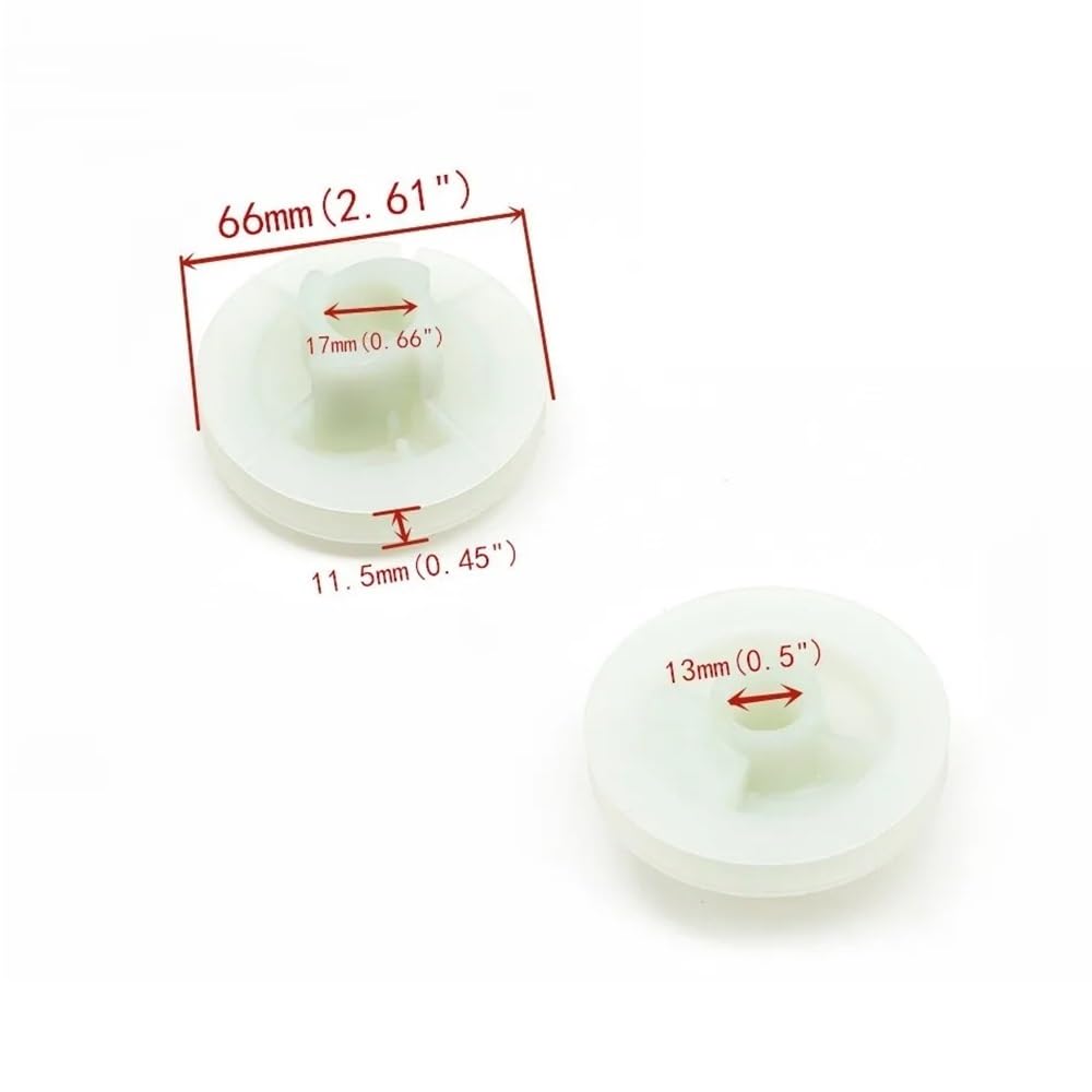 Polea de Arranque de Motosierra Compatible con Zeno G3800 Tipo y más Chi 3800 38cc 39cc 3900, Repuesto de Tambor de Rueda de Carrete de Cuerda de Arranque de Motosierra(20 PCS)