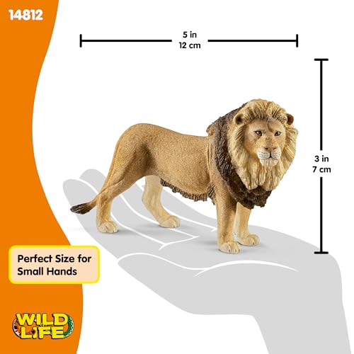 SCHLEICH Lion Toy Figurine (Multicolor)
