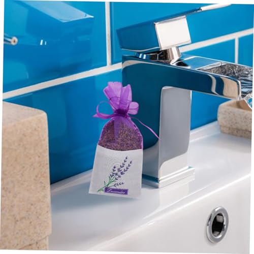5 sachets de lavanda estilo malla organza hechos a mano miniatura 5
