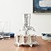 Legacy Judaica Jerusalem Style Silver Plated Fountain, 6 Cups