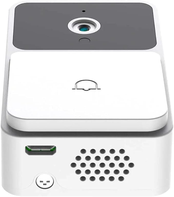 Campainha Inteligente Sem Fio com Câmera HD, Vídeo, Áudio Bidirecional, Visão Noturna, Wi-Fi e Monitoramento em Tempo Real pelo Celular – Alerta de Movimento e Segurança Residencial Campainha Inteligente Sem Fio com Câmera HD, Vídeo, Áudio Bidirecional, Visão Noturna, Wi-Fi e Monitoramento em Tempo Real pelo Celular – Alerta de Movimento e Segurança Residencial