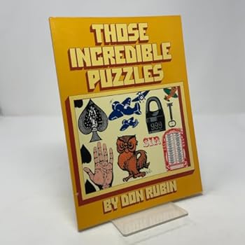 Paperback Those Incredible Puzzles Book