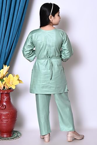 Image of Festive & Party Long Kurta with Straight Paint