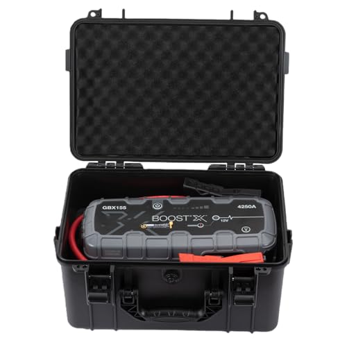 hard Case Compatible with NOCO Boost X GBX155: 4250A/Boost GB150: 3000A UltraSafe Jump Starter, Comes with storage space - Detailed View