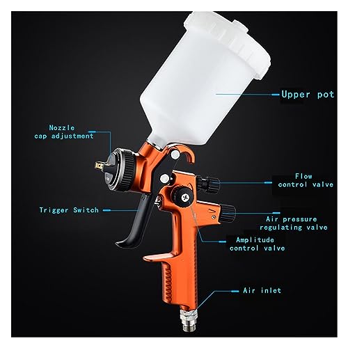 Spray Gun Set Professional Spay Gun 1.3mm Nozzle Airbrush for Painting Car Aerograph Pneumatic Gun - Image 3