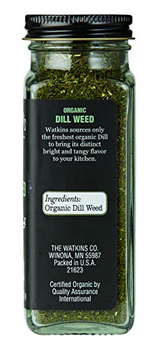 Image of Watkins Organic Dill Weed, 0.78 Ounce, Pack of 3