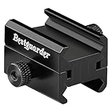 Bestguarder Metal Picatinny to Picatinny Rail Mount Clamp Adapter About 21mm-30mm Adjustable Width for Most Rails etc.