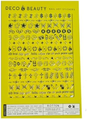 Deco Beauty Rotten - Super Thin & Easy-to-Apply Nail Art with The...