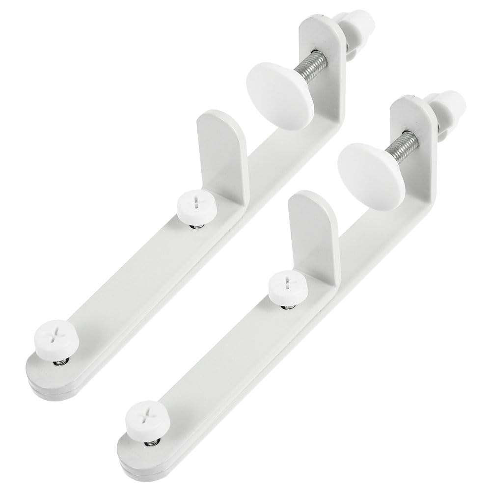 Connecteur de support de bureau en fer blanc fixation fiable anti-usure lot de 2