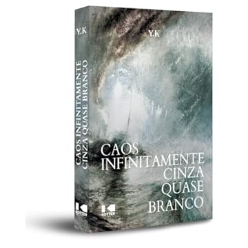 Capa do livro Caos Infinitamente Cinza, Quase Branco