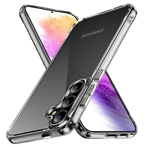 DEERLAMN Clear Phone Case for Samsung Galaxy S26 Transparent Anti-Scratch Non-Yellowing Ultra Slim Fit Shockproof Drop Protection Phone Cover