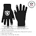 Ultra Game NFL Official Youth Super Soft Winter Beanie Knit Hat with Extra Warm Touch Screen Gloves, Las Vegas Raiders, Team Color 2, 1SIZE