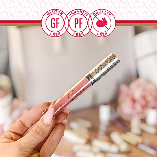 Mirabella Ultra-Hydrating Lip Gloss, Mauvelous (Dusty Rose Mauve With Sheen) - Luxe Advanced Formula For Glossy Shine Finish & Superior Color With Pigmentation - Essential Oils Soothe & Nourish Lips #TOP4
