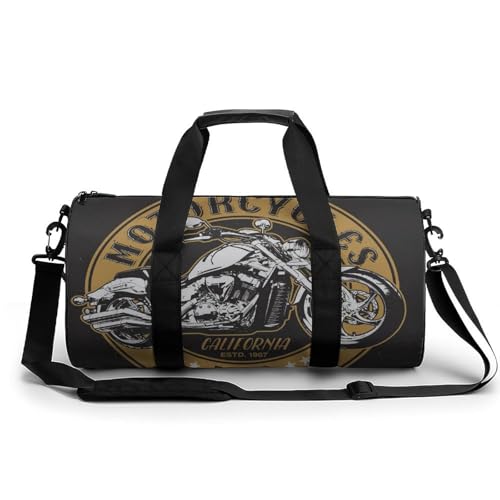 Sac de voyage Club De Motards duffel bag 45x23x23cm pour organiser ses affaires de gym