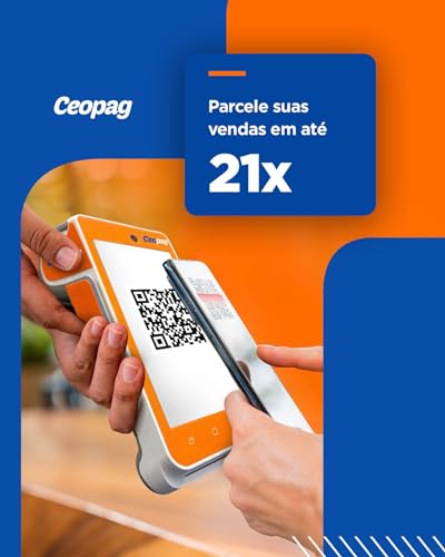 Máquina de Cartão A maquininha que recebe e Parcelamento em até 21x; Pagamento via Pix e criptomoeda