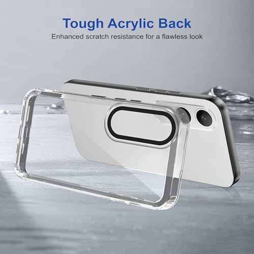 Image of amazon basics Back Case Cover for OnePlus Nord CE 4 Lite 5G | Compatible for OnePlus Nord CE 4 Lite 5G Back Cover | Case Cover with Camera Protection | (TPU + PC | Transparent)