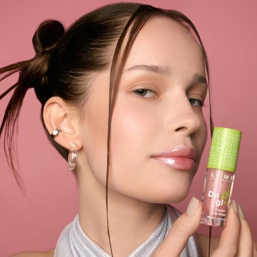 Image of LAMEL Lip Gloss - Glossy Hydrating Lip Gloss with High Shine Finish, Non-Sticky, Lightweight & Long-Lasting Formula (Blossom, 5ml)