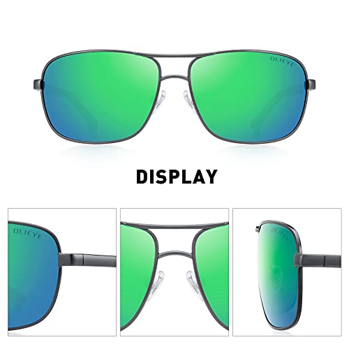 Men HD Polarized Driving Sunglasses for Men-Classic Square Sunglasses3
