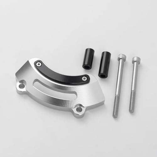 【GOLDFAUST】ハンターカブ用 エンジンガード クランクケースガード クランクケースカバー エンジンカバー パルサーカバー CT125 JA65 DAX GROM スーパーカブ JB04 JC92 JA58 パーツ カスタムパーツ (銀)