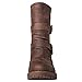 GLOBALWIN Fashion Ankle Boots for Women Brown 8M