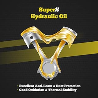 Super S Anti-Wear AW32 Hydraulic Oil for Log & Wood Splitters, Gear & Compressor Oil- Rust & Corrosion Protection- 1 Gallon