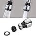 LRRH 360 Rotate Swivel Water Saving Tap Aerator Diffuser Faucet Nozzle Filter Adapter #0028/4