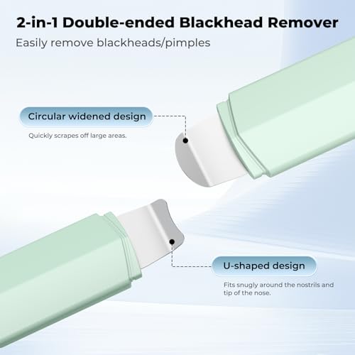 Blackhead Remover Tool Face Scrubber: PETYDOOT Double-Headed Face Spatula - image 3