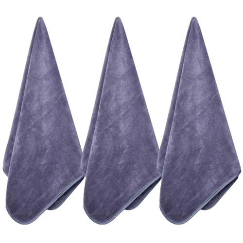 VIcolour Microfiber Workout Towels for Gym Sweat, Quick Dry Gym Towels for Men and Women, Soft Sports Towels for Yoga, Fitness, Exercise, 16X32Inch 3 Pack…