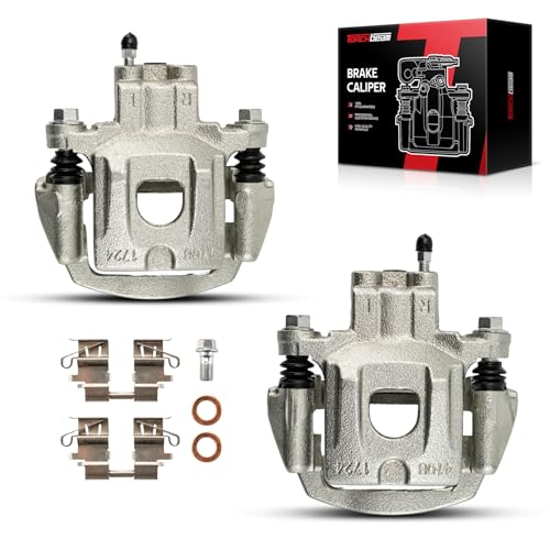 Image of Torchbeam Rear Brake Calipers Set for Nissan 2005-2012 Pathfinder, Rear Left and Rear Right Calipers Replace # 19B2994A+19B2995A