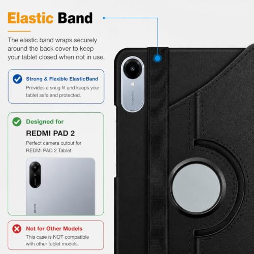 Image of 360 Rotate Flip Cover for Redmi Pad 2-11 INCH (2025)