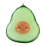 PoeHXtyy Muñeca de Felpa de Aguacate Almohada de Peluche de Juguete de Felpa Juguetes de Aguacate de Felpa Suministros de Fiesta de Vegetales...