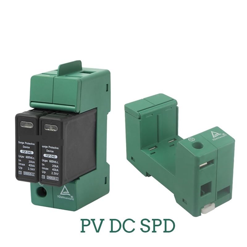 2P DIN Szyna Słoneczna Ochrona przeciwprzepięciowa DC PV SPD 600V 800V 20KA-40KA ogranicznik przepięć mocy ogranicznik przepięć niskiego napięcia | 800 V DC