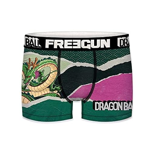 FREEGUN Hombre M Calzoncillo bóxer Shenron Microfibra Talla, Verde | Ya disponible en tu tienda friki favorita! En mundofriki.es!