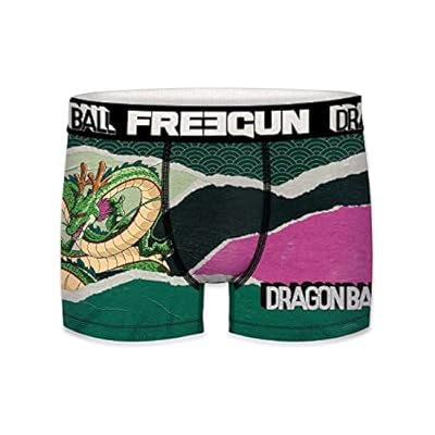 FREEGUN Hombre M Calzoncillo bóxer Shenron Microfibra Talla, Verde | Ya disponible en tu tienda friki favorita! En mundofriki.es!