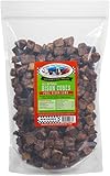 Bison Cubes: Pure Bison Dog Treats - All Natural, Vet Approved, Single Ingredient, Grain Free, Healthy & Nutritious Treats for Dogs (Bison Lung, 16oz)