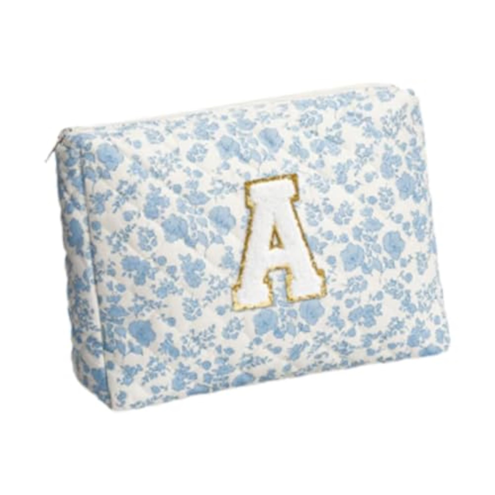 Quilted Makeup Bag for Women, Gift Idea