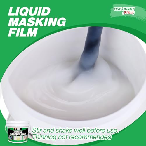E-Sds KLTL-007 Masking Liquid Tape, Transparent Peelable Coating thumb #1