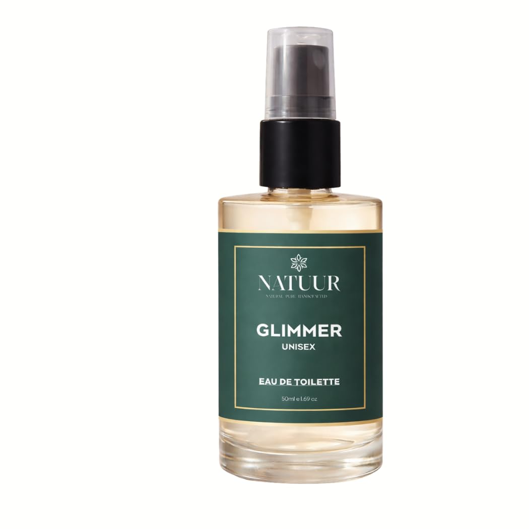 Natuur Glimmer Eau de Toilette for Men & Women | Pepper, Vanilla, Saffron & Musk Notes | Long-Lasting Premium Fragrance-picture-42