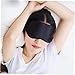 FOMIYES 1PC Silk Sleep Eye Mask with Strap Blackout Blindfold for Sleeping Travel and Napping Soft Eye Cover for Men Women and Blocks Light