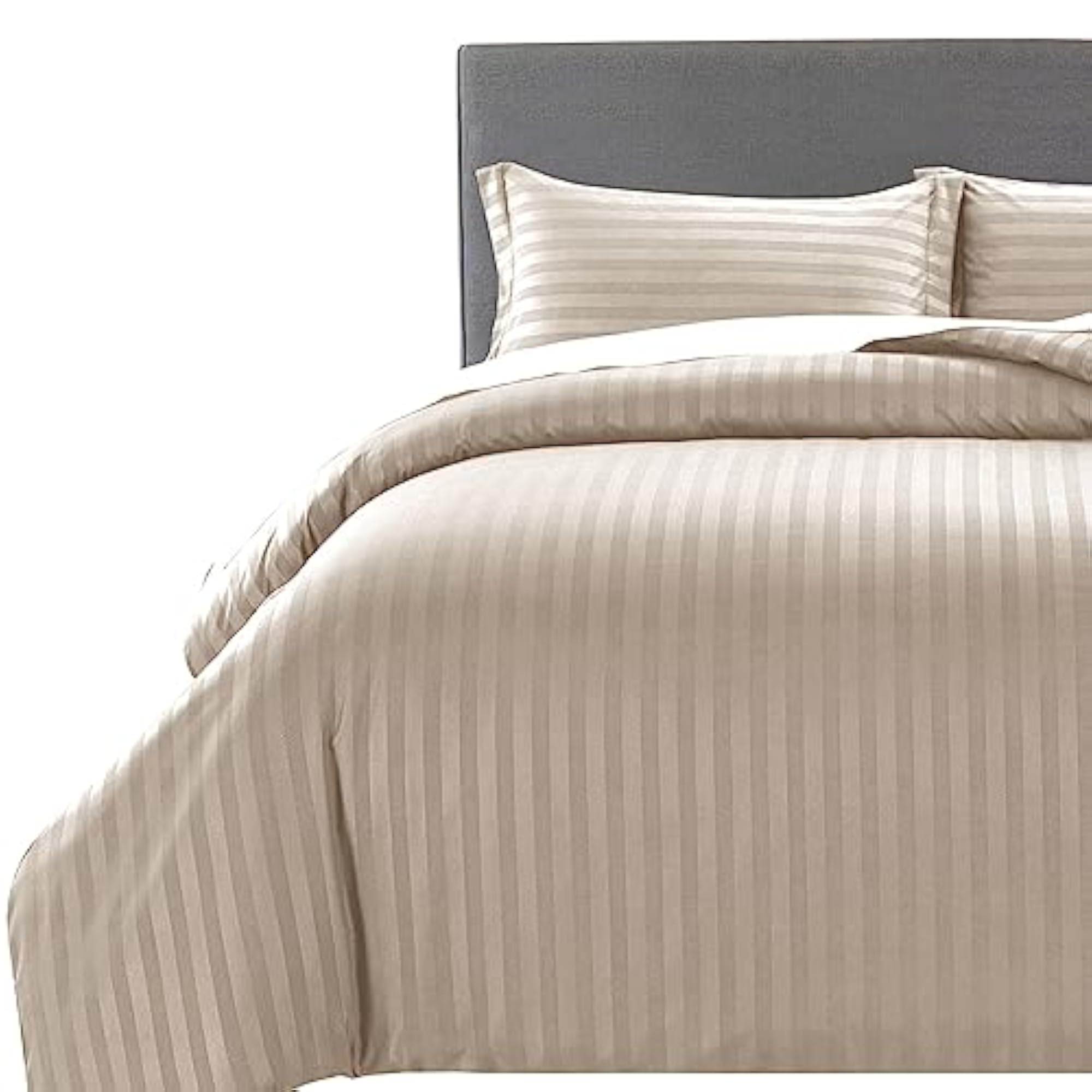 Duvet Cover Sets Hotel Quality Stripes Satin Bedding Sets