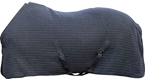 Couverture Therma Pro HKM vert foncé 165 respirante pour cheval de sport