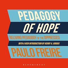 Pedagogy of Hope Audiolibro Por Paulo Freire, Robert R. Barr - translation arte de portada