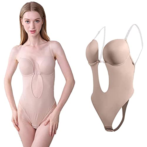 NOWAYTOSTART Soutien-Gorge Gainant Dos Nu | Soutien-Gorge Sculptant Dos Nu Plongeant Invisible | Soutien-Gorge Sculptant Dos Nu Plongeant Invisible pour Robes habillées à Porter au Quotidien Cover