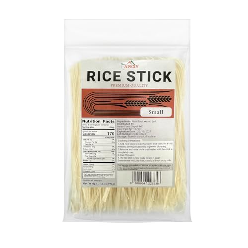 Apexy Rice Sticks, 14 oz Pack of 3 Small Size